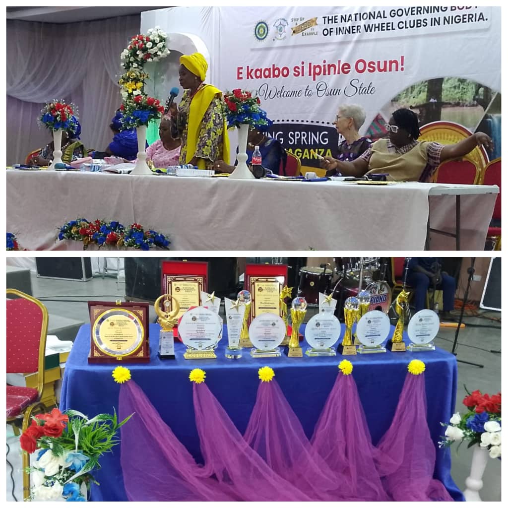 Osun Agog as Inner wheel Clubs Honour Eminent Nigerians During 39th National Conference